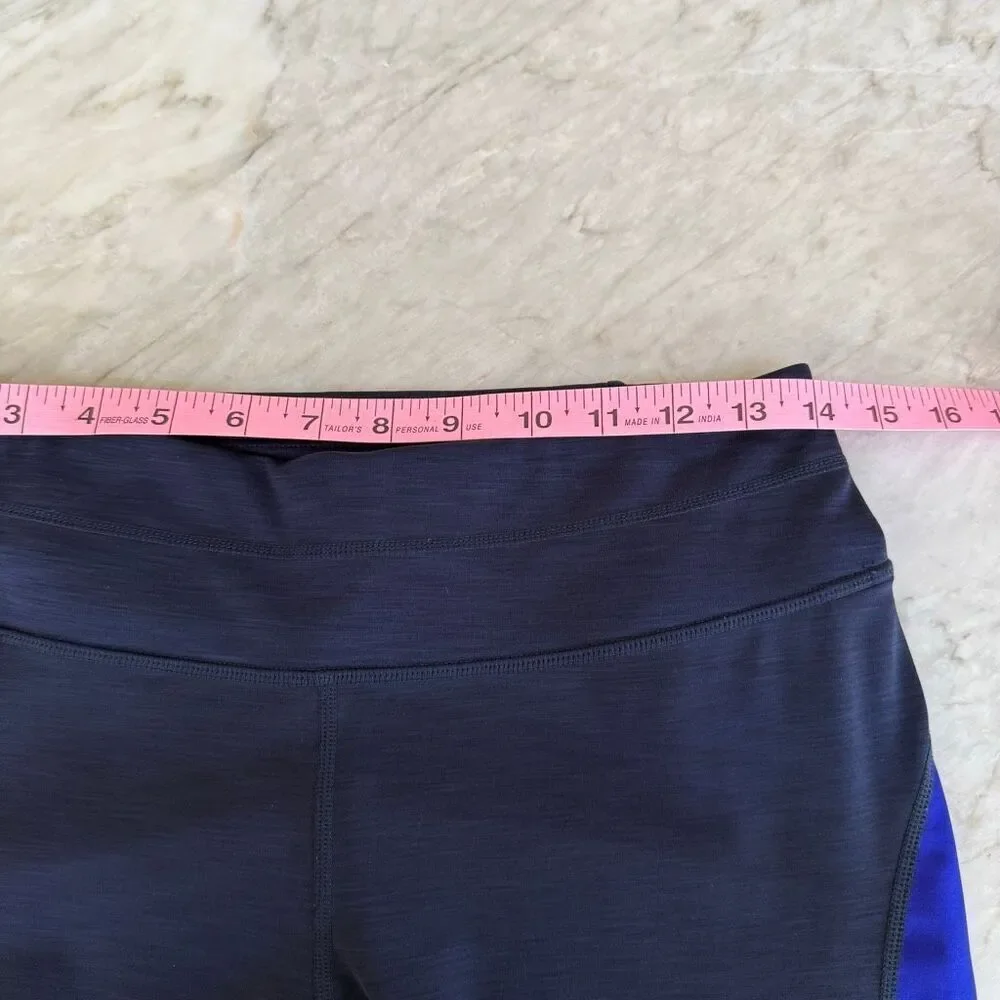 Athleta Sonar Colorblock Capri Leggings women’s size M
